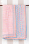 Mulmul Cotton Quilt in Block Print